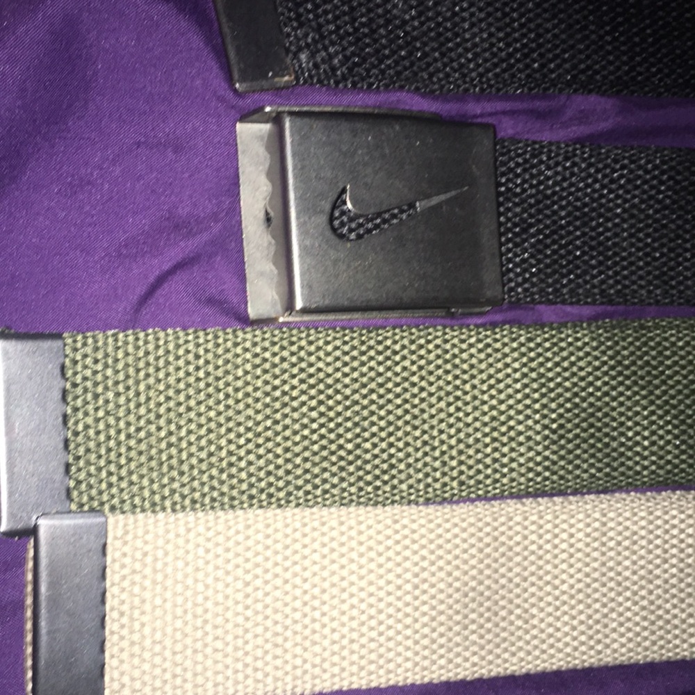 3 Nike Belts
